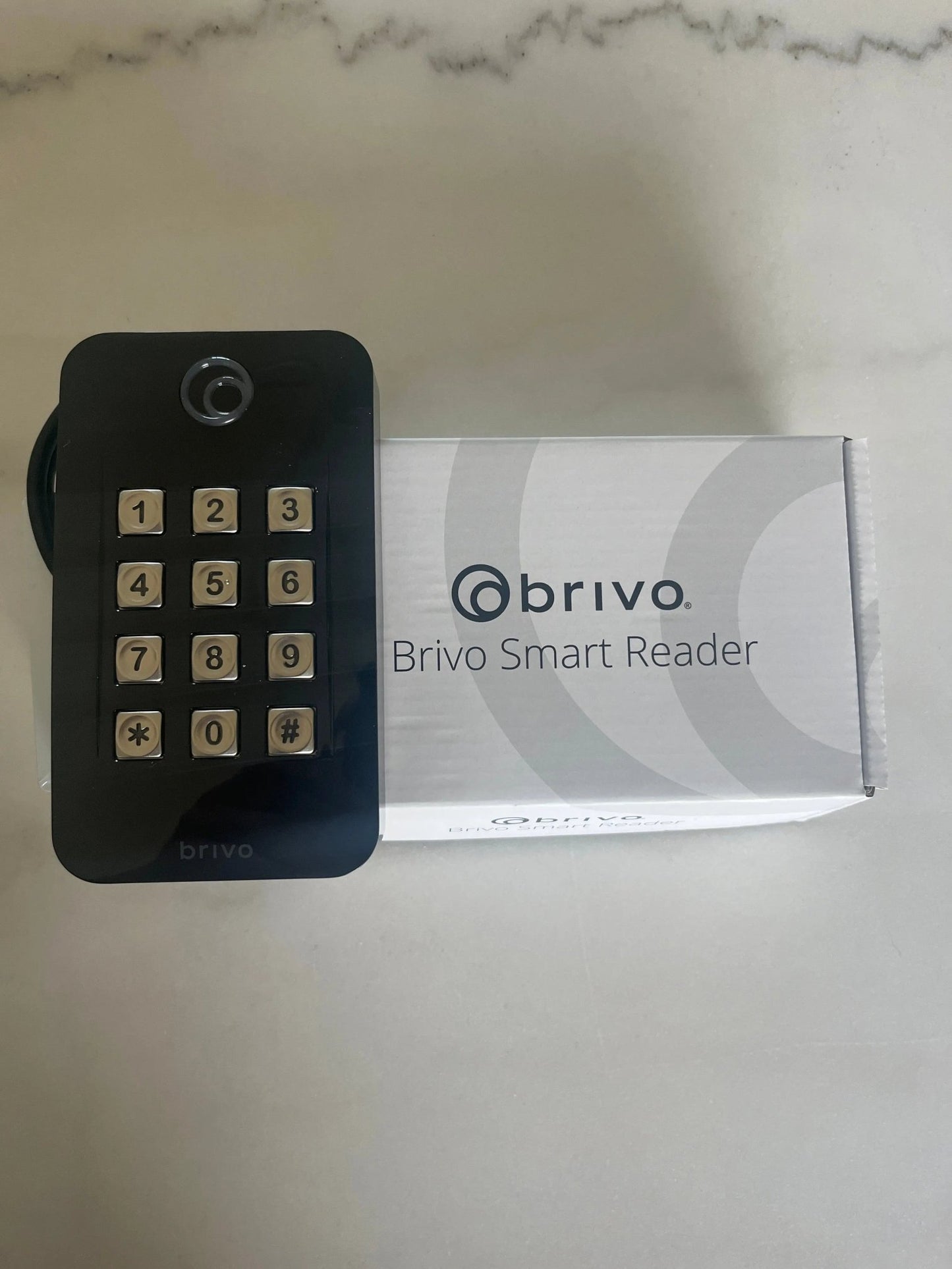 Brivo Black OSDP Dual Credential Tri - Technology Reader B - BSPKF - B - Avenger Security