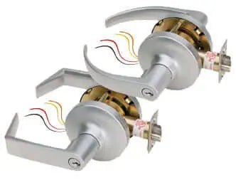 SDC Electrified Door Handle ElectraTM Pro 7200 Series Cylindrical Locksets - Avenger Security
