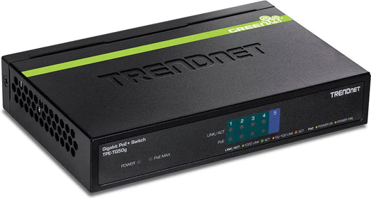 TRENDnet 5 - Port PoE+ Gigabit Switch - Avenger Security
